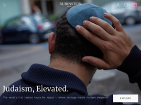rubinsteinparis.com homepage screenshot