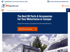 'rvupgradestore.com' screenshot