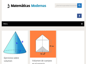 'matematicasmodernas.com' screenshot