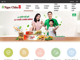 'duoclieungocchau.vn' screenshot