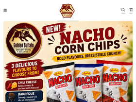 Golden Buffalo Grocery Store homepage screenshot
