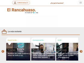'elrancahuaso.cl' screenshot