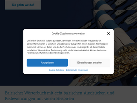 'bayrisches-woerterbuch.de' screenshot