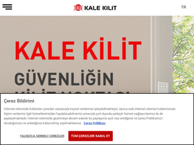 'kalekilit.com.tr' screenshot