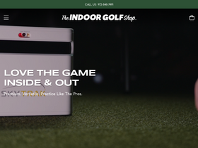 'shopindoorgolf.com' screenshot