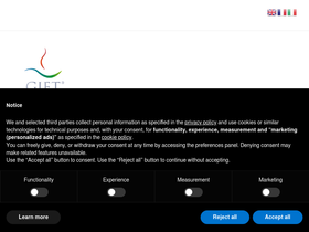 'greatitalianfoodtrade.it' screenshot