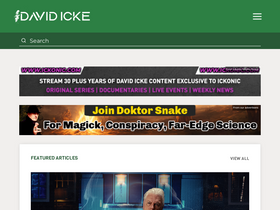 'davidicke.com' screenshot