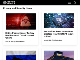 'restoreprivacy.com' screenshot