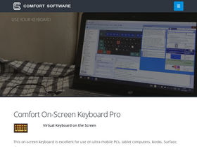 'comfortsoftware.com' screenshot