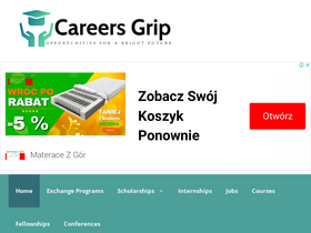 'careersgrip.com' screenshot