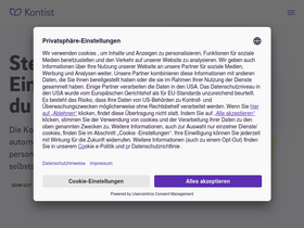 'kontist.com' screenshot