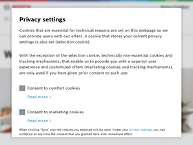 'bosch-thermotechnology.com' screenshot