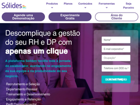 'solides.com.br' screenshot