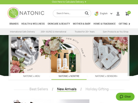 'natonic.com.au' screenshot