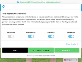 'xeroshoes.eu' screenshot
