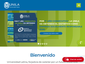 'unila.edu.mx' screenshot