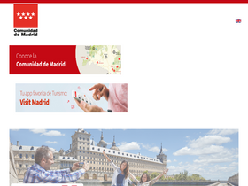 'turismomadrid.es' screenshot