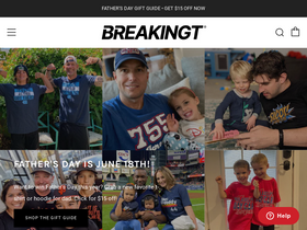 'breakingt.com' screenshot