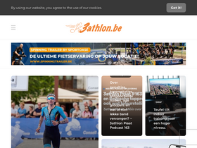 '3athlon.be' screenshot