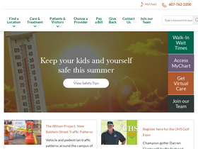 'nyuhs.org' screenshot