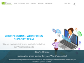 'fixrunner.com' screenshot