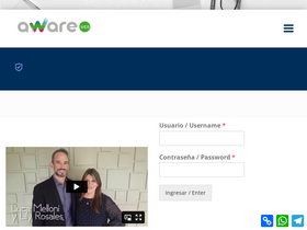 'aware.tips' screenshot