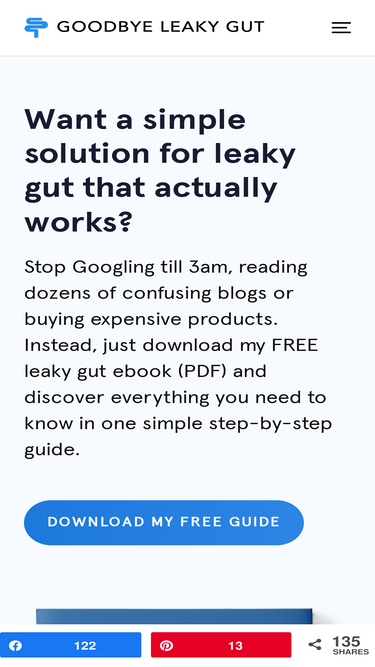 goodbyeleakygut.com