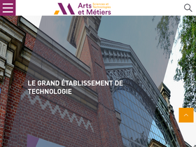 'artsetmetiers.fr' screenshot