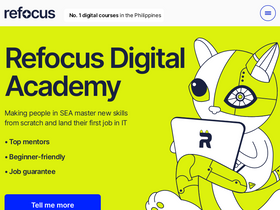 'refocus.me' screenshot