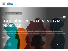 'ilimvemedeniyet.com' screenshot