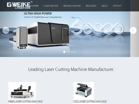 'gwklaser.com' screenshot