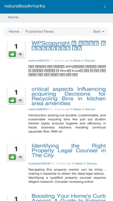 naturalbookmarks.com