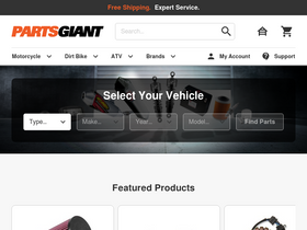 'partsgiant.com' screenshot