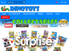 'dinotoys.nl' screenshot