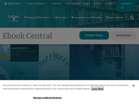 'ebrary.com' screenshot