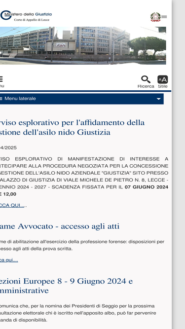 corteappellolecce.it