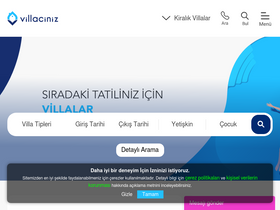 'villaciniz.com.tr' screenshot