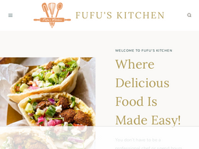 'fufuskitchen.com' screenshot