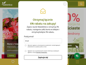 'sadowniczy.pl' screenshot
