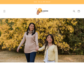 glamorie.de homepage screenshot