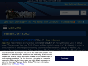 'bluesnews.com' screenshot