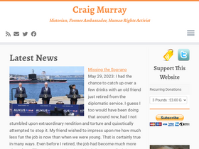 'craigmurray.org.uk' screenshot