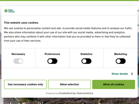 'failteireland.ie' screenshot