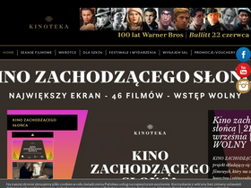 'kinoteka.pl' screenshot