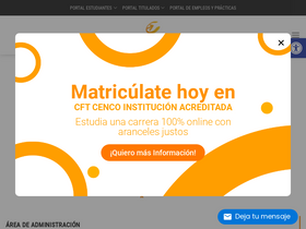 'cftcenco.cl' screenshot