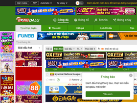 'bongdalu.com' screenshot