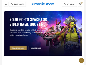 'wowvendor.com' screenshot
