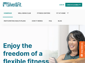 'silverandfit.com' screenshot