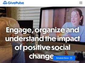 'givepulse.com' screenshot
