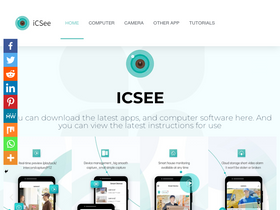 'icseeapp.com' screenshot